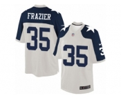 Men Nike Dallas Cowboys #35 Kavon Frazier Limited White Throwback Alternate NFL Jersey