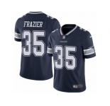 Men Nike Dallas Cowboys #35 Kavon Frazier Navy Blue Team Color Vapor Untouchable Limited Player NFL Jersey