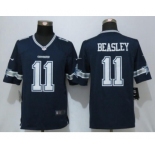 Men Nike Dallas cowboys #11 Cole Beasley Blue Limited Jersey
