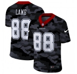 Men Nike Dallas cowboys #88 Lamb 2020 Nike Camo Salute to Service Limited