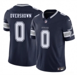 Men's Dallas Cowboys #0 DeMarvion Overshown Navy 2025 F.U.S.E. Draft Vapor Untouchable Limited Football Stitched Jersey