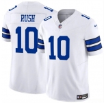 Men's Dallas Cowboys #10 Cooper Rush White 2023 F.U.S.E. Vapor Untouchable Limited Football Stitched Jerseys
