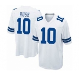 Men's Dallas Cowboys #10 Cooper Rush White Vapor Limited Stitched Jersey