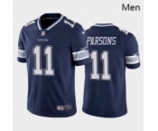 Men's Dallas Cowboys #11 Micah Parsons Blue 2021 Draft Jersey