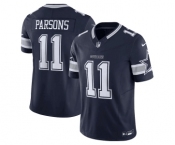 Men's Dallas Cowboys #11 Micah Parsons Navy 2023 F.U.S.E. Limited Stitched Football Jersey