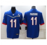 Men's Dallas Cowboys #11 Micah Parsons Nike Royal 2022 NFC Pro Bowl Limited Player Jersey