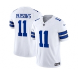 Men's Dallas Cowboys #11 Micah Parsons White 2023 F.U.S.E. Limited Stitched Football Jersey
