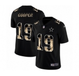 Men's Dallas Cowboys #19 Amari Cooper Black Statue of Liberty Limited Football Jersey