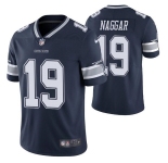 Men's Dallas Cowboys #19 Chris Naggar Navy Vapor Limited Stitched Jersey