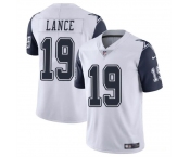 Men's Dallas Cowboys #19 Trey Lance White Color Rush Limited Football Stitched Jersey