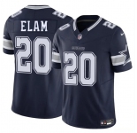 Men's Dallas Cowboys #20 Kaiir Elam Navy 2025 F.U.S.E. Vapor Untouchable Limited Football Stitched Jersey
