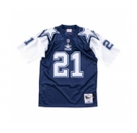 Men's Dallas Cowboys #22 Deion Sanders 1995 Throwback Stitched Football Jersey