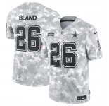 Men's Dallas Cowboys #26 DaRon Bland 2024 Arctic Camo Salute To Service Limited Stitched Football Jersey