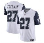 Men's Dallas Cowboys #27 Royce Freeman White Color Rush Limited Football Stitched Jersey