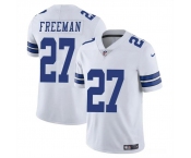 Men's Dallas Cowboys #27 Royce Freeman White Vapor Untouchable Limited Football Stitched Jersey
