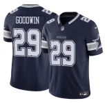Men's Dallas Cowboys #29 C.J. Goodwin Navy 2025 F.U.S.E Vapor Untouchable Limited Football Stitched Jersey
