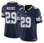 Men's Dallas Cowboys #29 Devin Moore Navy 2026 Draft F.U.S.E Vapor Untouchable Limited Stitched Football Jersey