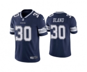 Men's Dallas Cowboys #30 DaRon Bland Navy Vapor Limited Stitched Jersey