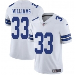 Men's Dallas Cowboys #33 Javonte Williams White 2025 Vapor Untouchable Limited Football Stitched Jersey