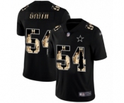 Men's Dallas Cowboys #54 Jaylon Smith Black Statue of Liberty Limited Player Football Jersey