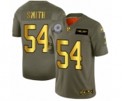 Men's Dallas Cowboys #54 Jaylon Smith Limited Olive Gold 2019 Salute to Service Football Jersey