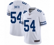 Men's Dallas Cowboys #54 Jaylon Smith White Team Logo Fashion Limited Player Football Jersey