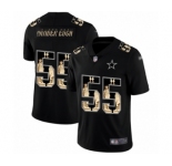 Men's Dallas Cowboys #55 Leighton Vander Esch Black Statue of Liberty Limited Player Football Jersey