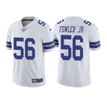 Men's Dallas Cowboys #56 Dante Fowler Jr. White Vapor Limited Stitched Jersey