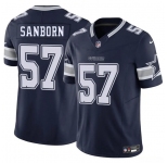 Men's Dallas Cowboys #57 Jack Sanborn Navy 2025 F.U.S.E. Vapor Untouchable Limited Football Stitched Jersey