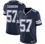 Men's Dallas Cowboys #57 Jack Sanborn Navy 2025 Vapor Untouchable Limited Football Stitched Jersey