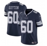 Men's Dallas Cowboys #60 Tyler Guyton Navy 2024 Draft Vapor Untouchable Limited Football Stitched Jersey