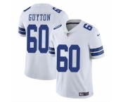Men's Dallas Cowboys #60 Tyler Guyton White 2024 Draft Vapor Untouchable Limited Football Stitched Jersey