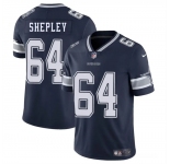 Men's Dallas Cowboys #64 Dakoda Shepleys Navy Blue 2025 Vapor Untouchable Limited Football Stitched Jersey