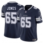 Men's Dallas Cowboys #65 Robert Jones Navy 2025 F.U.S.E. Vapor Untouchable Limited Football Stitched Jersey