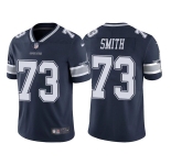 Men's Dallas Cowboys #73 Tyler Smith Navy Vapor Limited Stitched Jersey