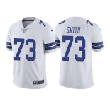 Men's Dallas Cowboys #73 Tyler Smith White Vapor Limited Stitched Jersey