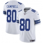 Men's Dallas Cowboys #80 Parris Campbell White 2025 Vapor Untouchable Limited Football Stitched Jersey