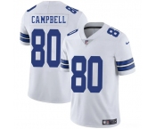 Men's Dallas Cowboys #80 Parris Campbell White 2025 Vapor Untouchable Limited Football Stitched Jersey