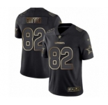 Men's Dallas Cowboys #82 Jason Witten Black Gold Vapor Untouchable Limited Football Jersey