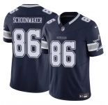 Men's Dallas Cowboys #86 Luke Schoonmaker Navy 2023 F.U.S.E Vapor Untouchable Limited Stitched Football Jersey