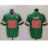 Men's Dallas Cowboys #88 CeeDee Lamb 2024 Mexico Green FUSE Stitched Jersey