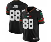 Men's Dallas Cowboys #88 CeeDee Lamb Black Mexico Vapor Limited Stitched Football Jersey