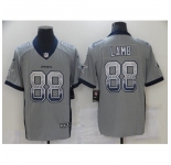 Men's Dallas Cowboys #88 CeeDee Lamb Gray Nike Rush Drift Fashion Limited Jersey