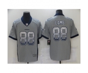 Men's Dallas Cowboys #88 CeeDee Lamb Gray Nike Rush Drift Fashion Limited Jersey