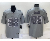 Men's Dallas Cowboys #88 CeeDee Lamb Grey Atmosphere Fashion 2022 Vapor Untouchable Stitched Nike Limited Jersey