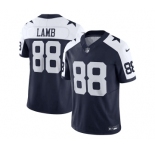 Men's Dallas Cowboys #88 CeeDee Lamb Navy Thanksgiving 2023 F.U.S.E. Limited Stitched Football Jersey