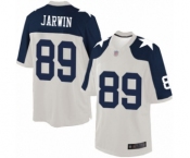 Men's Dallas Cowboys #89 Blake Jarwin Limited White Throwback Alternate Football Jersey