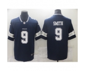 Men's Dallas Cowboys #9 Jaylon Smith Blue Nike Limited Jersey