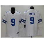 Men's Dallas Cowboys #9 Jaylon Smith White Nike Limited Jersey