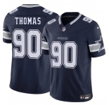 Men's Dallas Cowboys #90 Solomon Thomas Navy 2025 F.U.S.E. Vapor Untouchable Limited Football Stitched Jersey